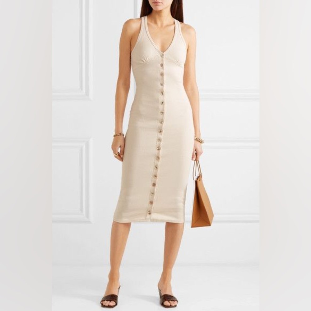The Line by K Harper Dress in Cream - Picture 3 of 8